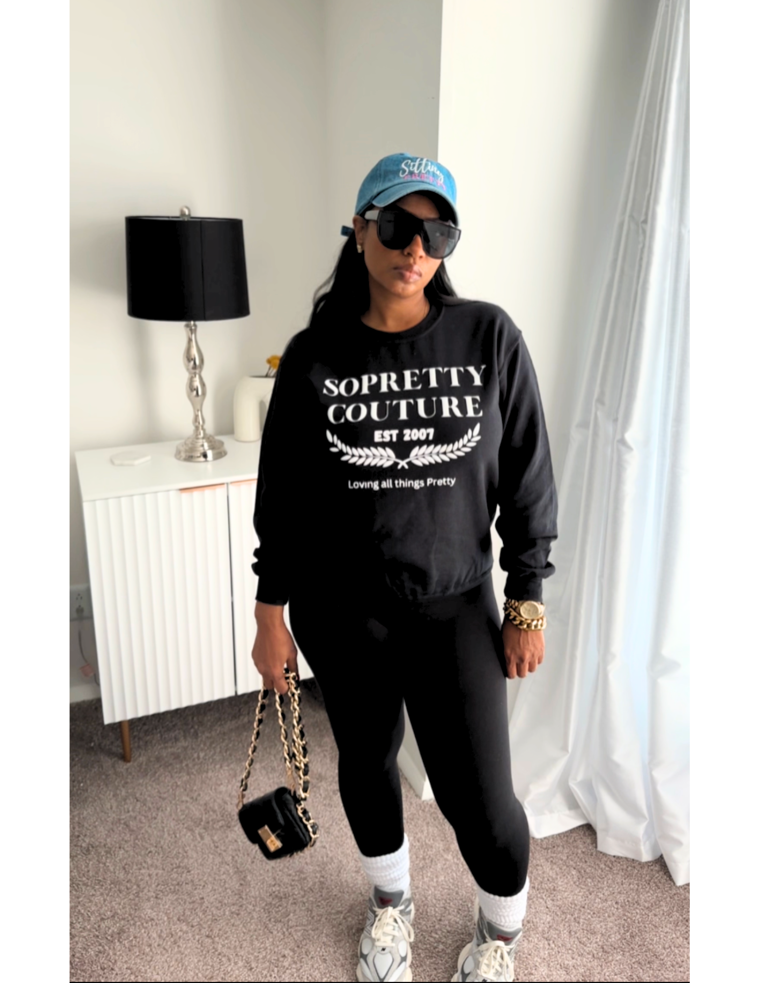 SPC Oversized sweater and legging set