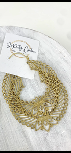 Tribal authentic brass hoop